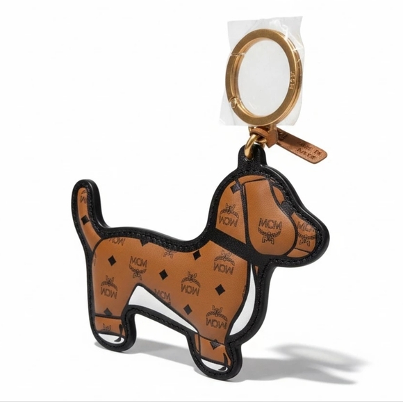 MCM Accessories - Bag Charm MCM Leather Dachshund Keychain